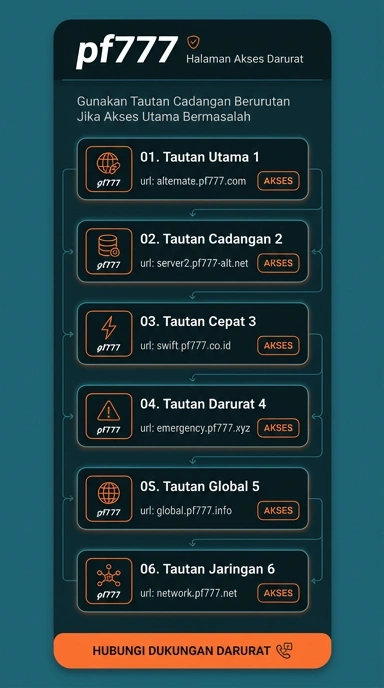 Link Alternatif Aman untuk Mengakses pf777